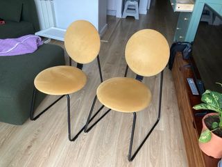 2 Sillas Hakebo Mostaza Ikea