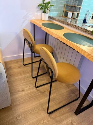 2 Sillas Hakebo Mostaza Ikea