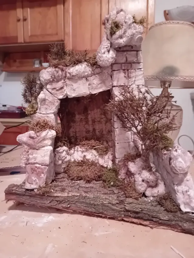 Presepe Natalizio Artigianale