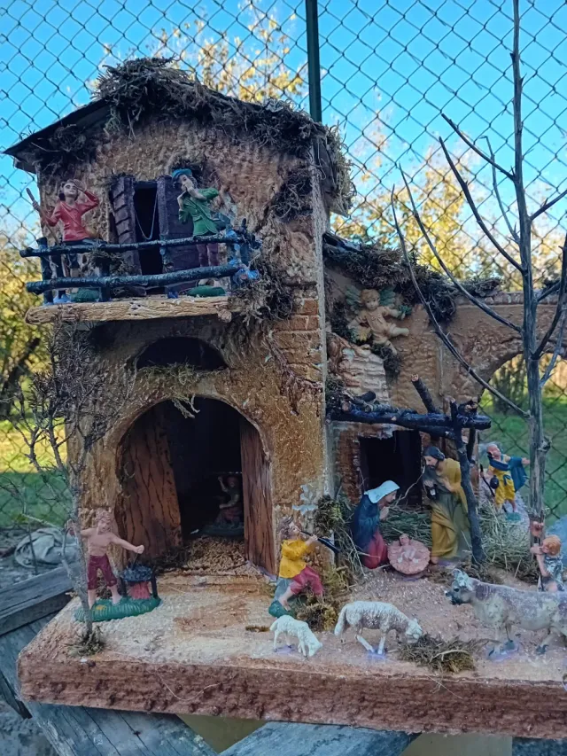 Presepe Natalizio Artigianale