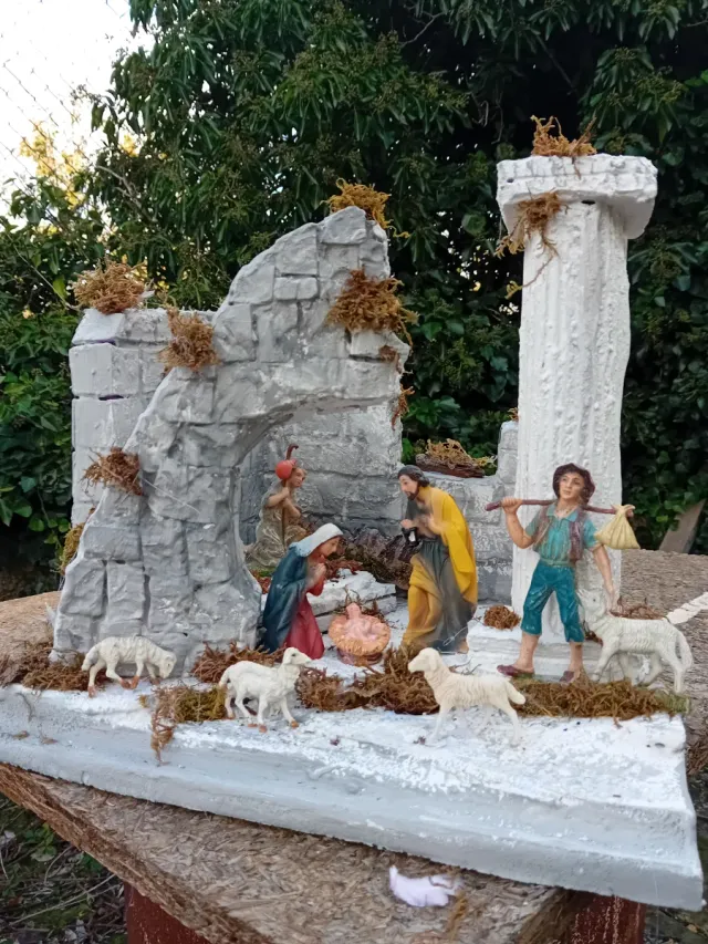Presepe Natalizio Artigianale
