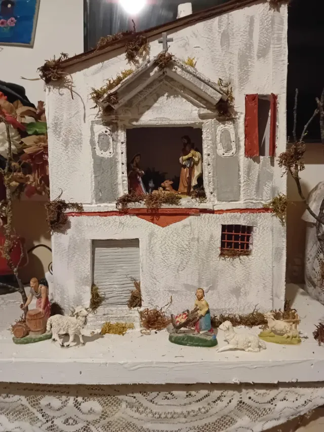 Presepe Natalizio Artigianale
