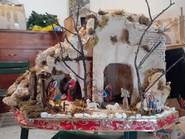 Presepe Natalizio Artigianale