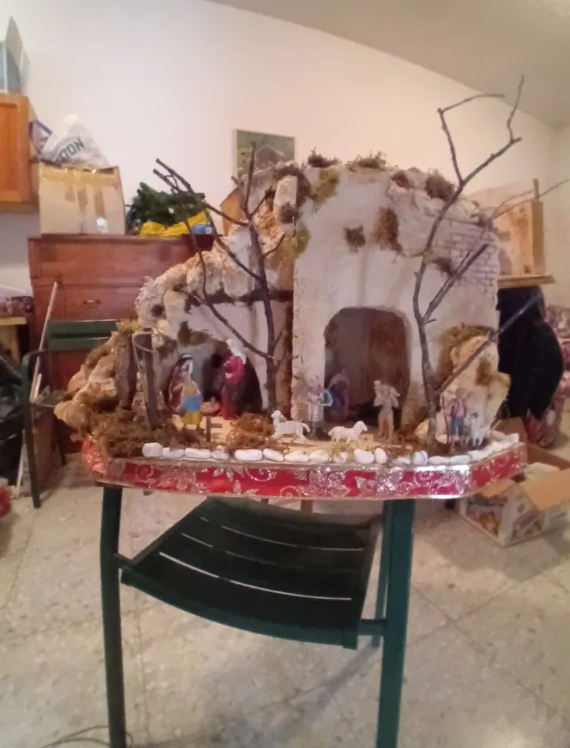 Presepe Natalizio Artigianale