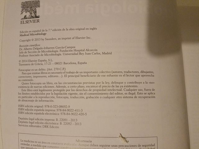 Microbiología Médica 7ª edición