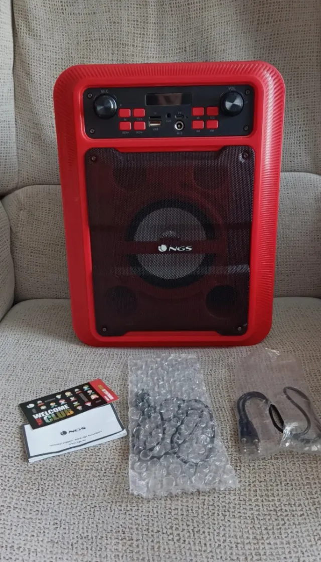 Altavoz NGS Roller Lingo 20W con Micrófono