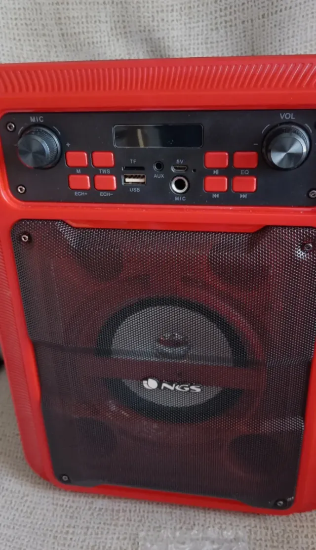 Altavoz NGS Roller Lingo 20W con Micrófono