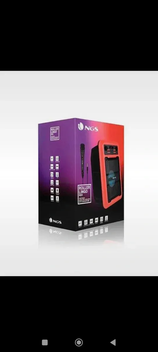 Altavoz NGS Roller Lingo 20W con Micrófono
