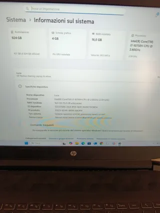 Notebook HP Pavilion i7 GeForce GTX 1650 4gb