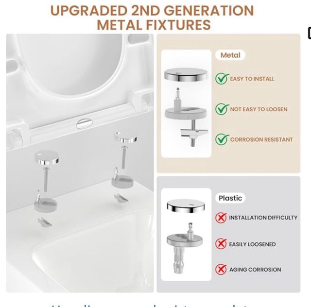 Tapa WC Amortiguada D - Asiento Vater