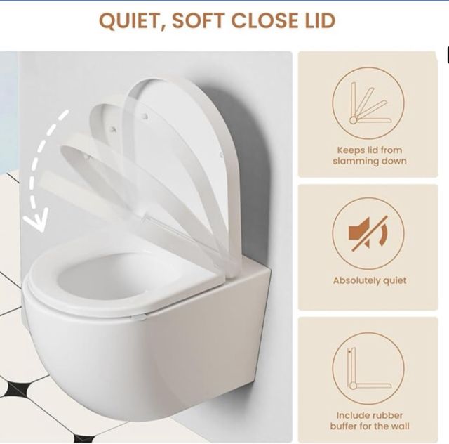 Tapa WC Amortiguada D - Asiento Vater