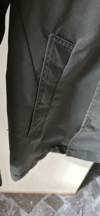 Giubbotto doppiopetto verde oliva