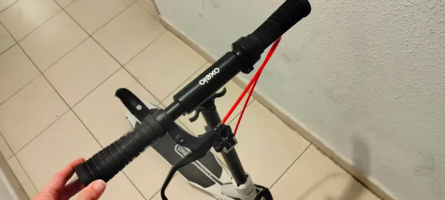 Patinete Oxelo Blanco y Negro