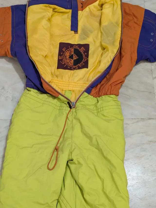 Fire + Ice Bogner Mono Esquí Vintage 90s
