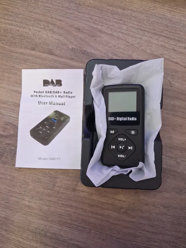 Radio DAB+ Digital Bluetooth MP3 Manual