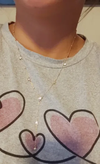 Collar Swarovski No Regret Y Dorado