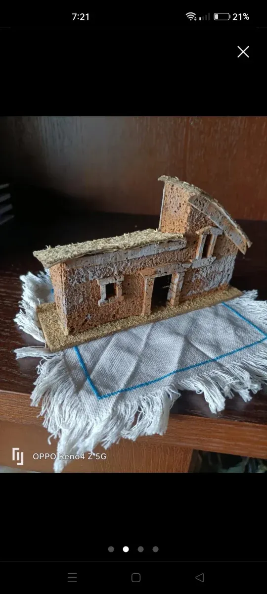 Casita de Belén antigua