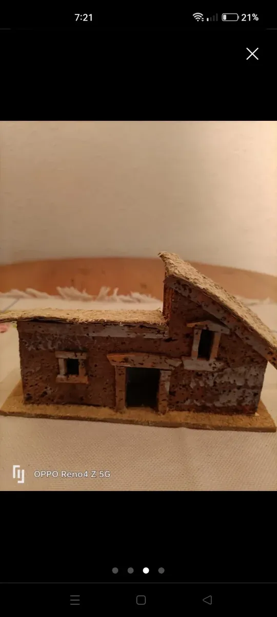 Casita de Belén antigua