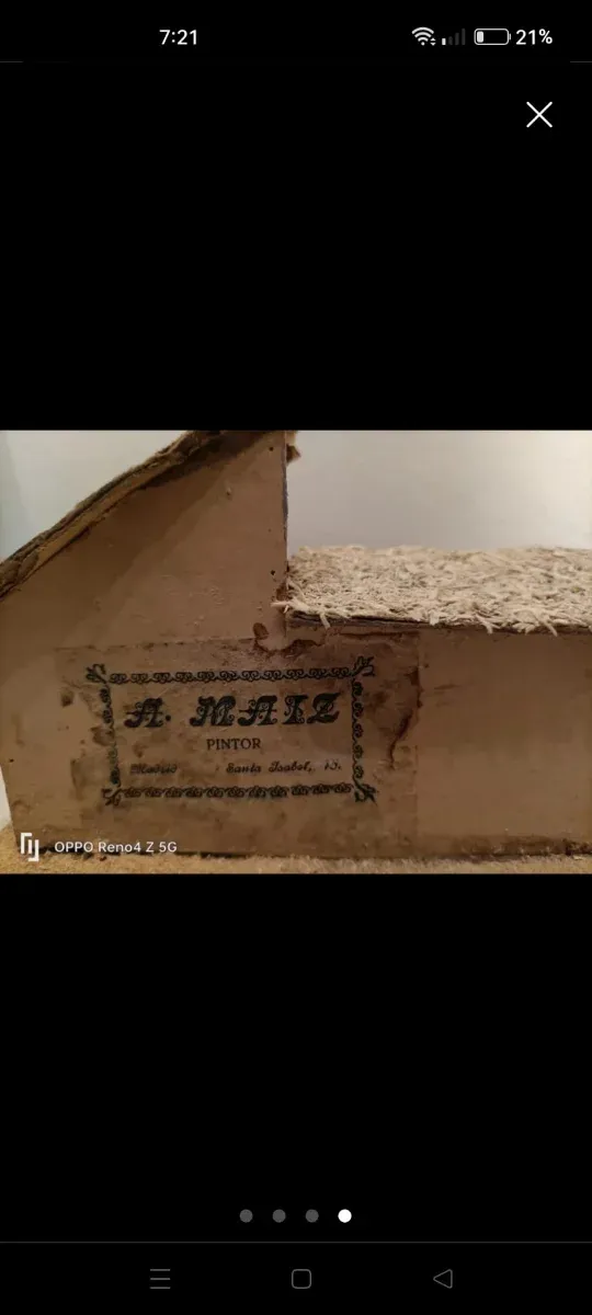 Casita de Belén antigua