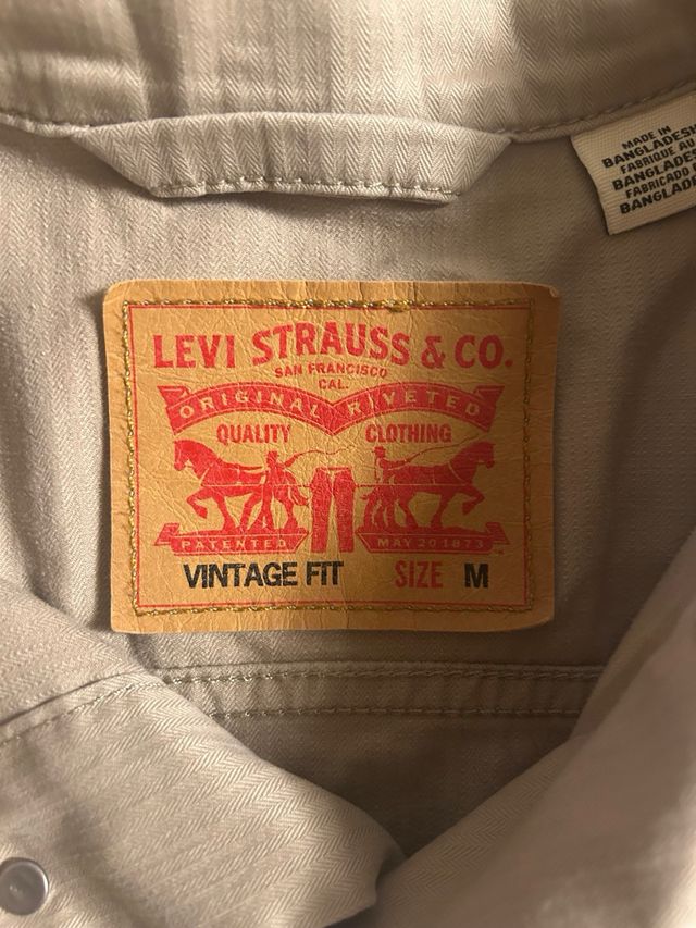 Giacca Levi's Beige Vintage Fit