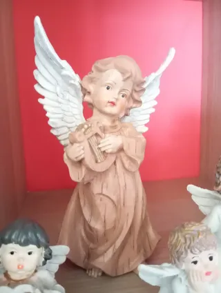 Angelo cm 20 con arpa