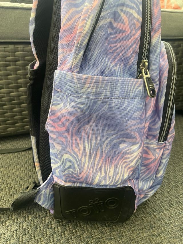 Mochila Totto Morada y Rosa