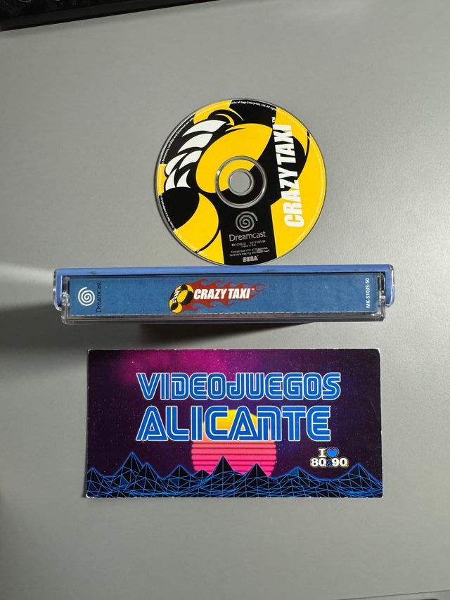 Crazy Taxi + Sonic Adventure - Sega Dreamcast PAL