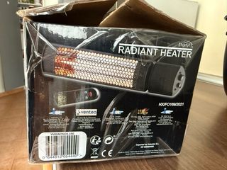 Calentador Lámpara Exterior Resistente Agua.