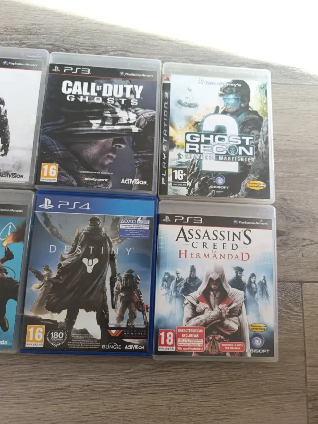 Lote 6 Giochi PS3: Call of Duty, Brink, Destiny, A