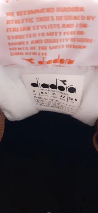 Diadora N92 Scarpe Marrone Arancione