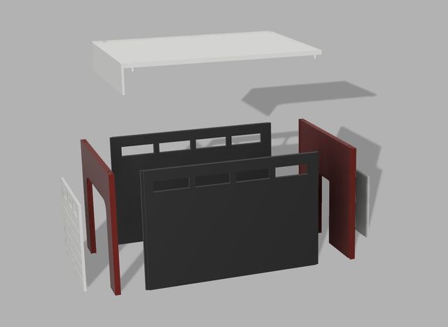 Garaje coches 1:32 maqueta/decoración o Scalextric