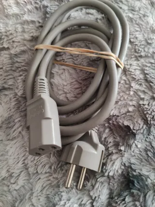 Cable Corriente PC 2m Gris