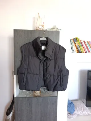 Chaleco negro talla L