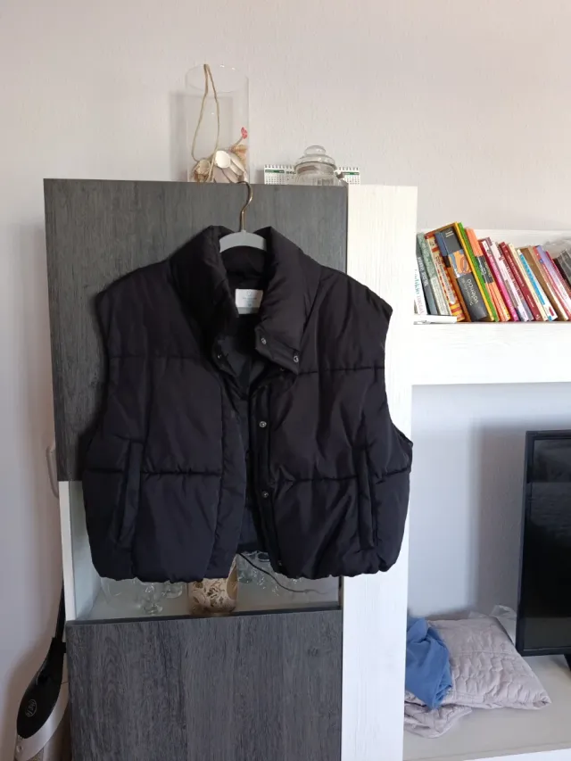 Chaleco negro talla L