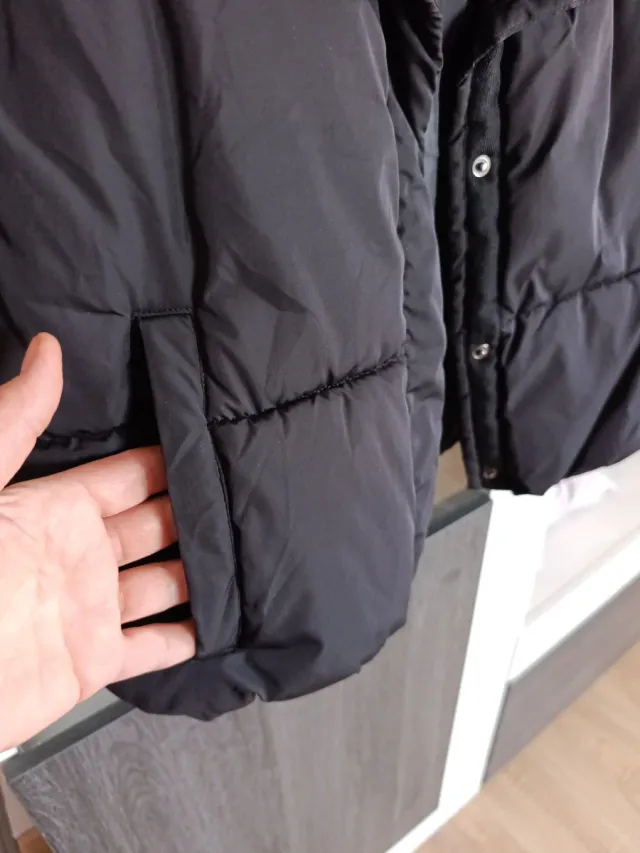 Chaleco negro talla L