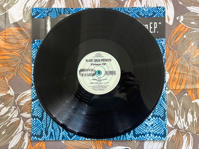 Planet Drum "Poison EP" vinile techno trance 90's
