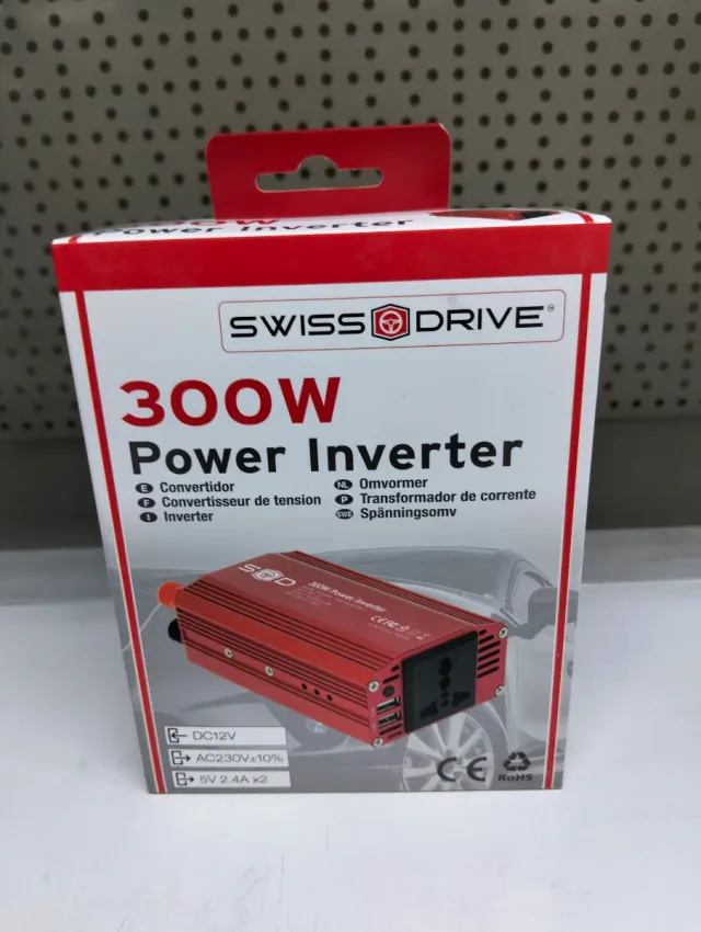 Inversor de Corriente SWISS DRIVE 300W