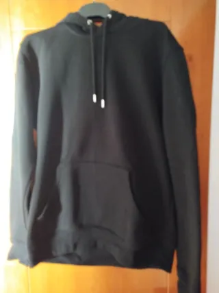Sudadera con capucha negra Primark