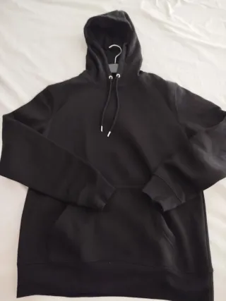 Sudadera con capucha negra Primark