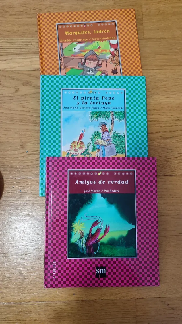 Lote 3 libros primeras lecturas