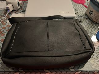 Bolso de Hombro Negro para Hombre