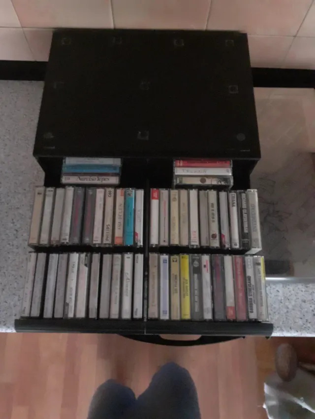 Lote más de 100 Cintas Casete Música Clásica y Pop