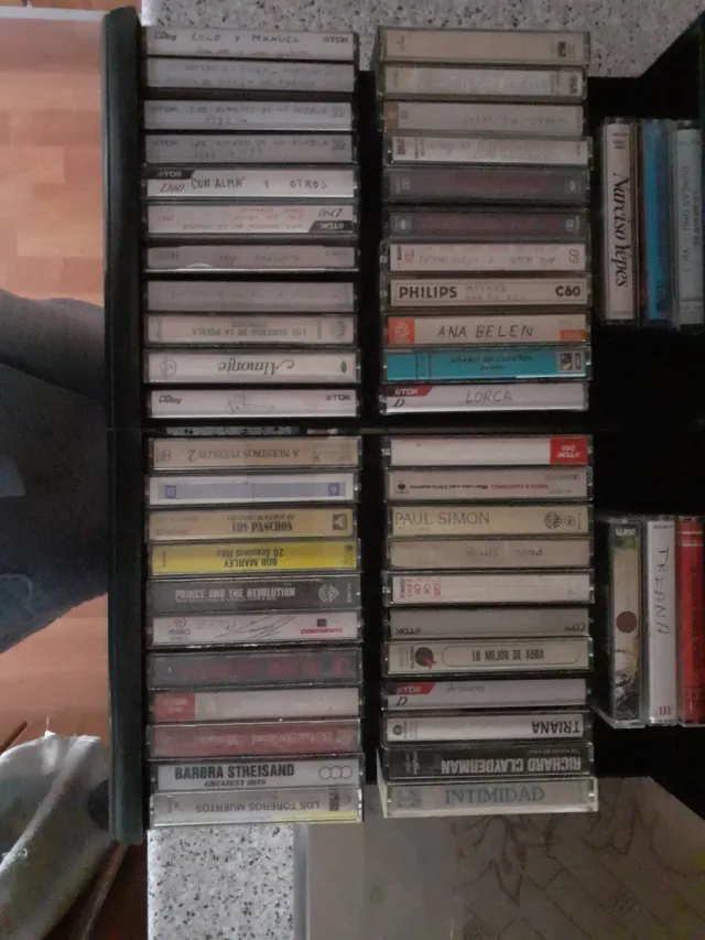 Lote más de 100 Cintas Casete Música Clásica y Pop