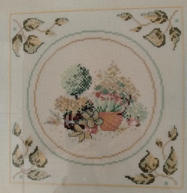 Conjunto 3 cuadros bordados