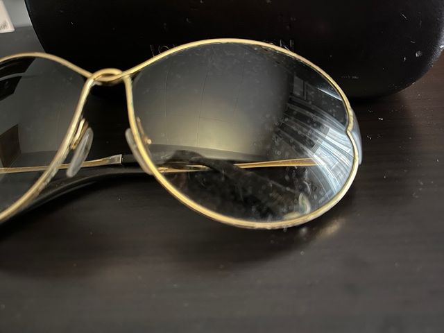 Gafas de sol Louis Vuitton doradas