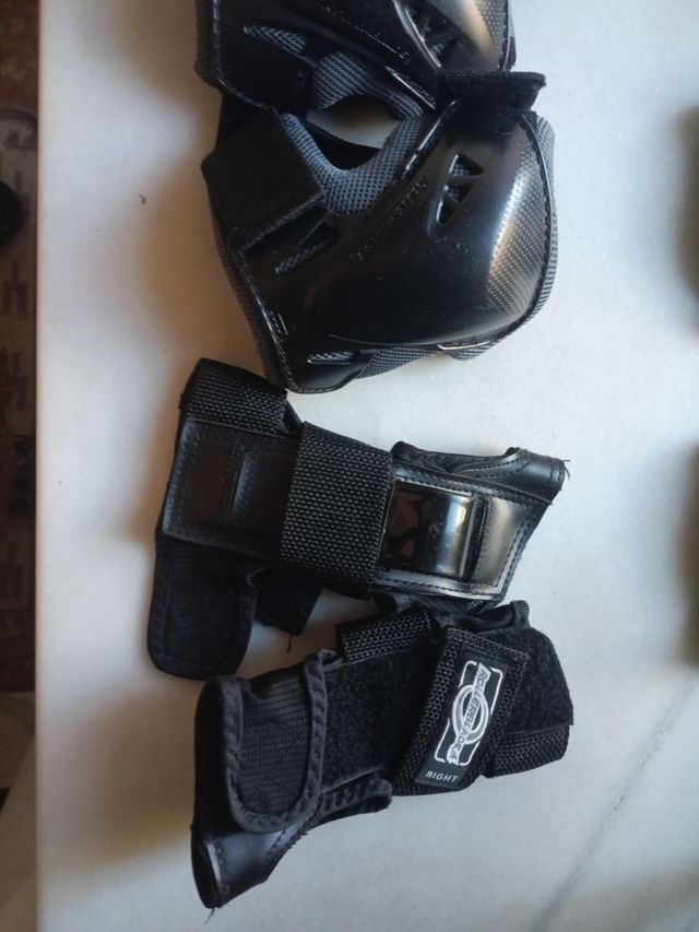 Pack patinaje protectores