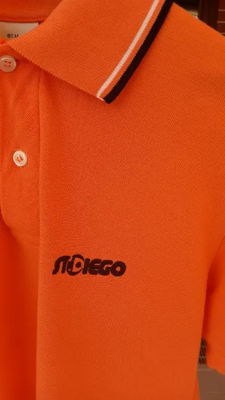 Polo St Diego arancione manica corta S