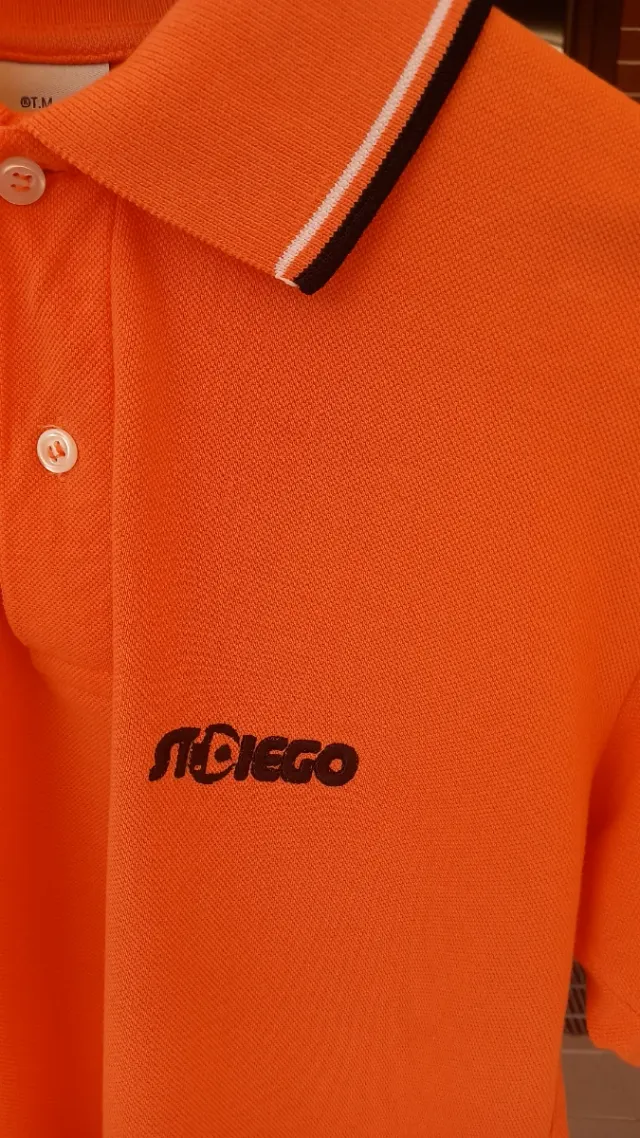 Polo St Diego arancione manica corta S