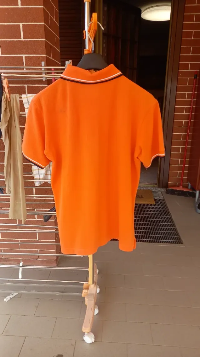 Polo St Diego arancione manica corta S