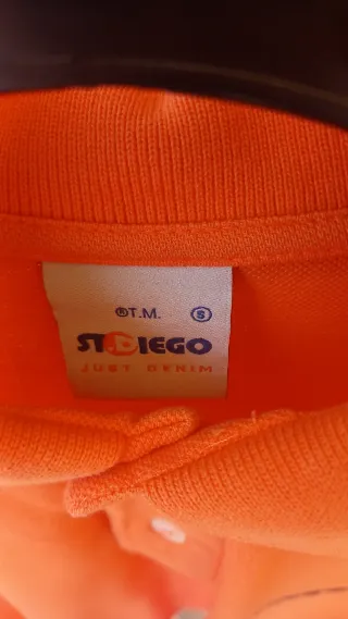Polo St Diego arancione manica corta S